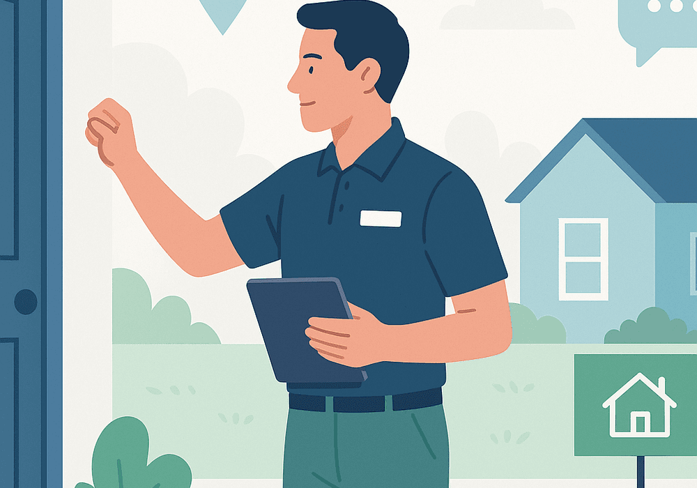 How Door-to-Door Canvassing Still Works for Home Service Sales